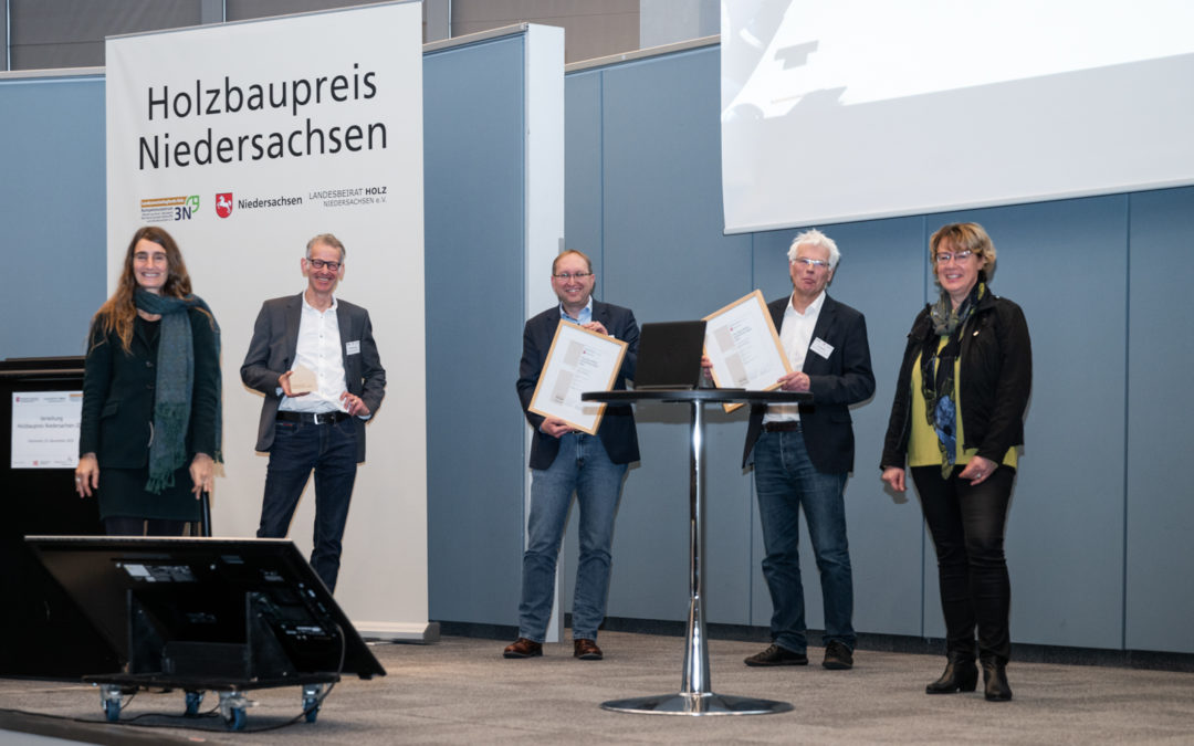 Niedersächsischer Holzbaupreis 2020: 1.Preis für die Üstra Siedlung