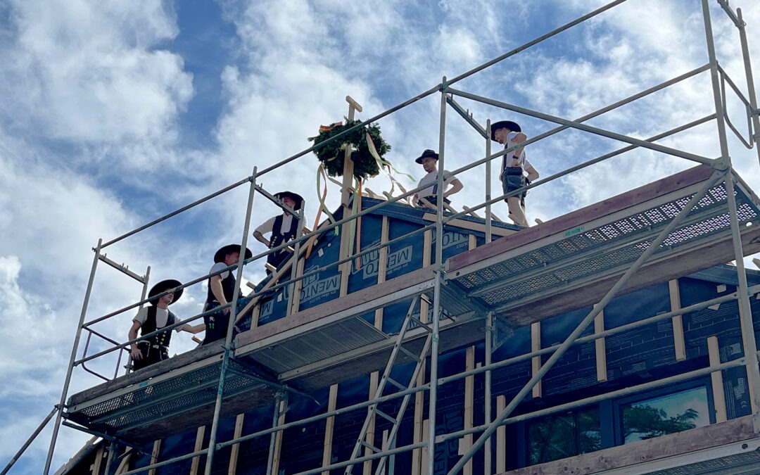 Richtfest der Kita im Kirchgarten, Kirchrode